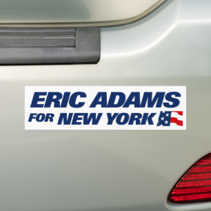 Eric Adams für NYC Bürgermeister 2025 Autoaufkleber