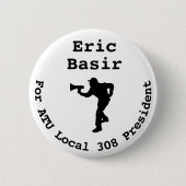 Eric Basir für President Large Button (Vorderseite)