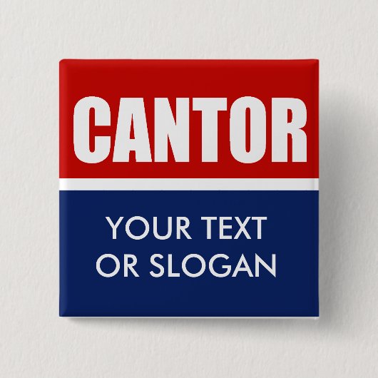 ERIC CANTOR 2012 BUTTON (Vorderseite)