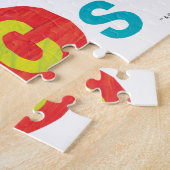 Eric Carl| Jetzt kenne ich meine ABCs - Kinder Puzzle (Seite)