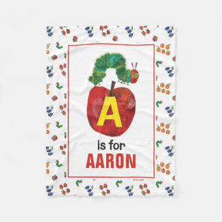 Eric Carle | A is For Apple Fleecedecke