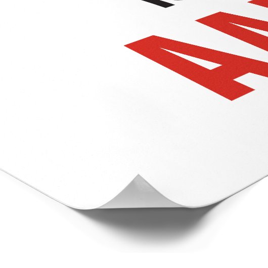 Eric Carle | A is For Apple Poster (Ecke)