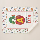 Eric Carle | A is For Apple Sherpadecke (Vorderseite (Horizontal))