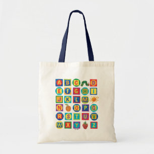 Eric Carle Alphabet Blocks Pattern Tragetasche