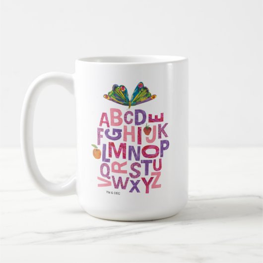 Eric Carle | Alphabet Butterfly Pattern Kaffeetasse (Links)