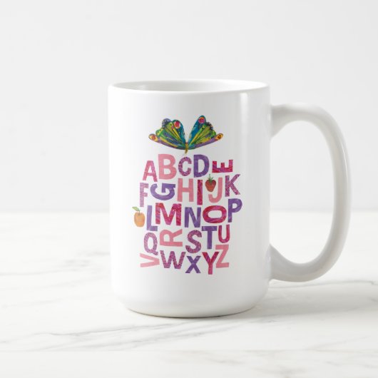 Eric Carle | Alphabet Butterfly Pattern Kaffeetasse (Rechts)
