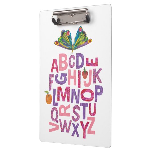 Eric Carle | Alphabet Butterfly Pattern Klemmbrett (Links)