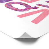 Eric Carle | Alphabet Butterfly Pattern Poster (Ecke)