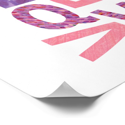 Eric Carle | Alphabet Butterfly Pattern Poster (Ecke)