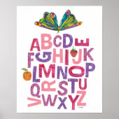 Eric Carle | Alphabet Butterfly Pattern Poster (Vorne)
