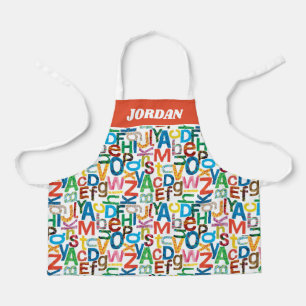 Eric Carle Alphabet Muster Buchstaben Schürze