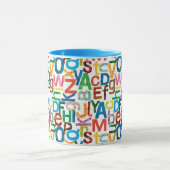 Eric Carle | Alphabet Muster Buchstaben Tasse (Zentrum)