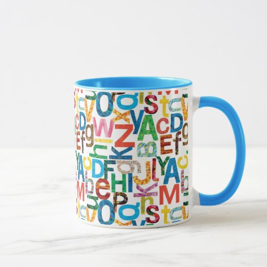 Eric Carle | Alphabet Muster Buchstaben Tasse (Rechts)