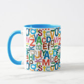 Eric Carle | Alphabet Muster Buchstaben Tasse (Links)