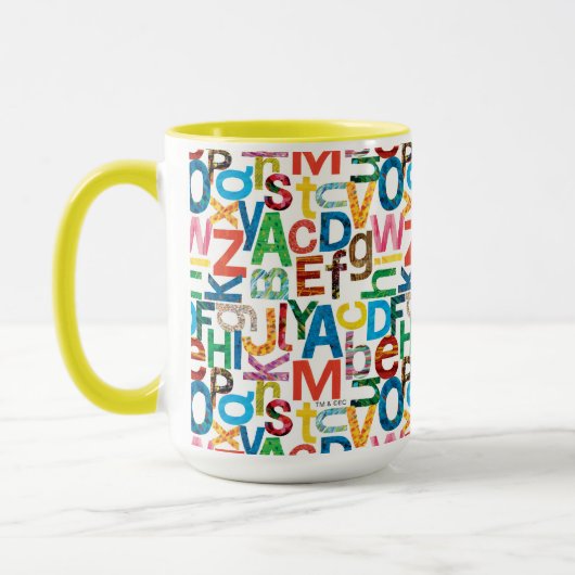 Eric Carle | Alphabet Muster Buchstaben Tasse (Links)