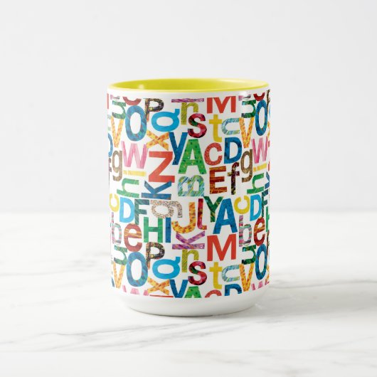 Eric Carle | Alphabet Muster Buchstaben Tasse (Zentrum)