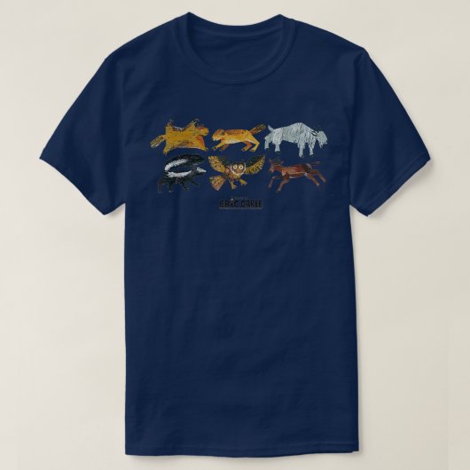 Eric Carle Animal Illustrations T-Shirt (Design vorne)