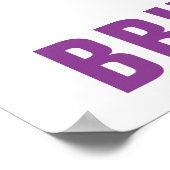 Eric Carle | B für Schmetterling Poster (Ecke)