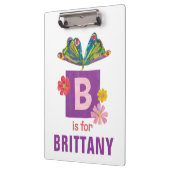 Eric Carle | B ist für Butterfly Klemmbrett (Links)