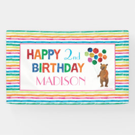 Eric Carle | Beary Rainbow Birthday Banner