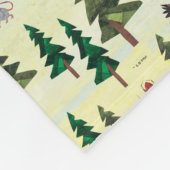 Eric Carle | Bereit für das Muster "Forest Fun" Fleecedecke (Ecke)