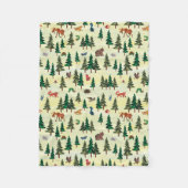 Eric Carle | Bereit für das Muster "Forest Fun" Fleecedecke (Vorderseite)