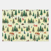 Eric Carle | Bereit für das Muster "Forest Fun" Geschenkpapier Set (Vorderseite 3)