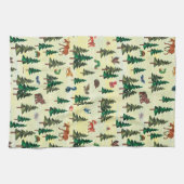 Eric Carle | Bereit für das Muster "Forest Fun" Geschirrtuch (Horizontal)