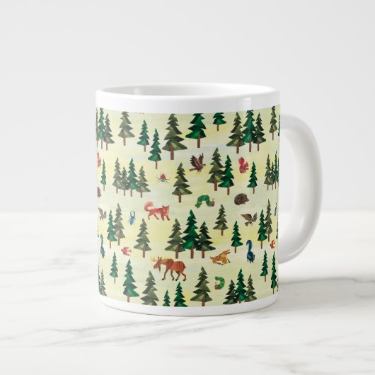 Eric Carle | Bereit für das Muster "Forest Fun" Jumbo-Tasse (Vorderseite Rechts)