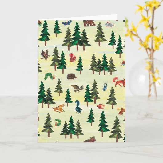 Eric Carle | Bereit für das Muster "Forest Fun" Karte (Gelbe Blume)
