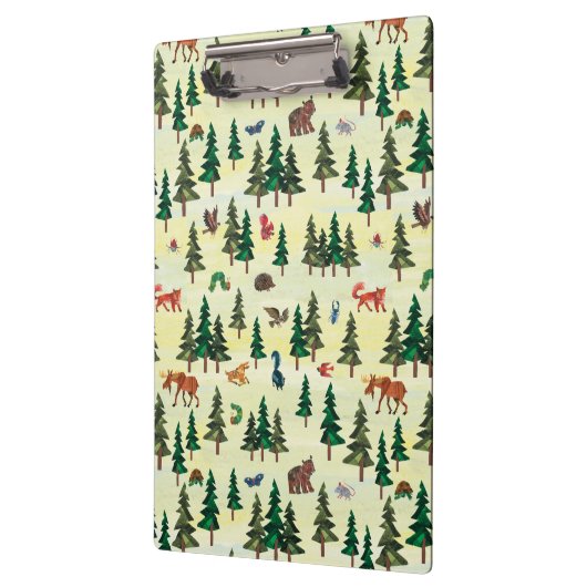 Eric Carle | Bereit für das Muster "Forest Fun" Klemmbrett (Links)