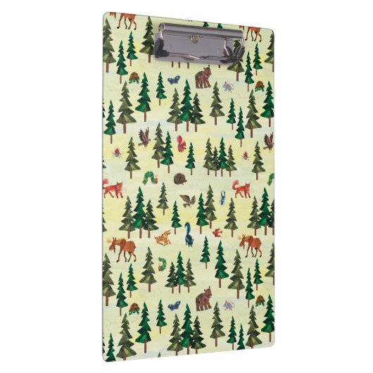 Eric Carle | Bereit für das Muster "Forest Fun" Klemmbrett (Rechts)