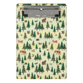 Eric Carle | Bereit für das Muster "Forest Fun" Mini Klemmbrett (Vorderseite)
