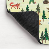 Eric Carle | Bereit für das Muster "Forest Fun" Mousepad (Ecke)