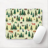 Eric Carle | Bereit für das Muster "Forest Fun" Mousepad (Mit Mouse)