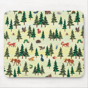 Eric Carle   Bereit für das Muster "Forest Fun" Mousepad