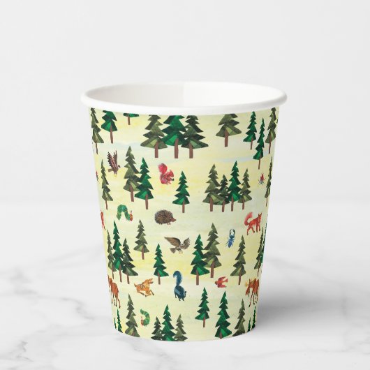 Eric Carle | Bereit für das Muster "Forest Fun" Pappbecher (Links)
