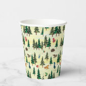 Eric Carle | Bereit für das Muster "Forest Fun" Pappbecher (Rechts)
