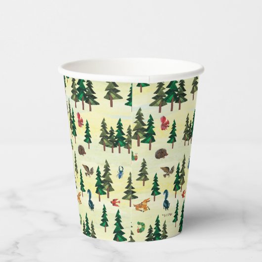 Eric Carle | Bereit für das Muster "Forest Fun" Pappbecher (Rechts)