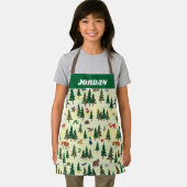 Eric Carle | Bereit für das Muster "Forest Fun" Schürze (Insitu)