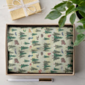 Eric Carle | Bereit für das Muster "Forest Fun" Seidenpapier (Geschenk)