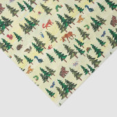Eric Carle | Bereit für das Muster "Forest Fun" Seidenpapier (Ausschnitt)