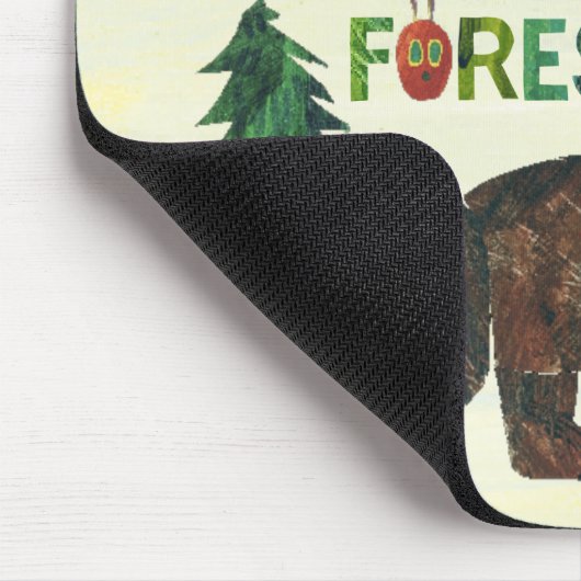 Eric Carle | Bereit für Waldspass Mousepad (Ecke)