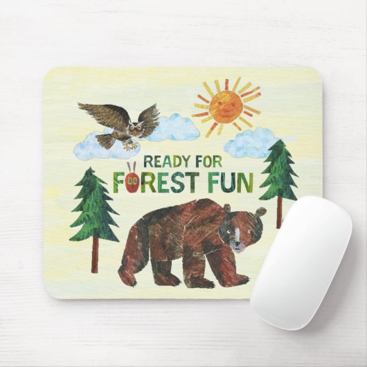 Eric Carle | Bereit für Waldspass Mousepad (Mit Mouse)
