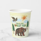 Eric Carle | Bereit für Waldspass Pappbecher (Vorderseite)