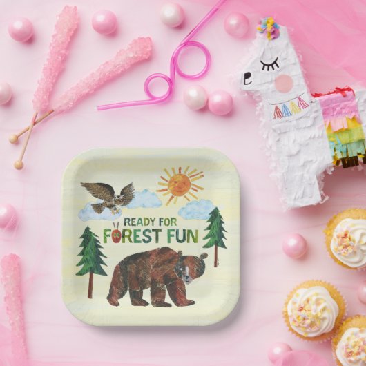 Eric Carle | Bereit für Waldspass Pappteller (Party)