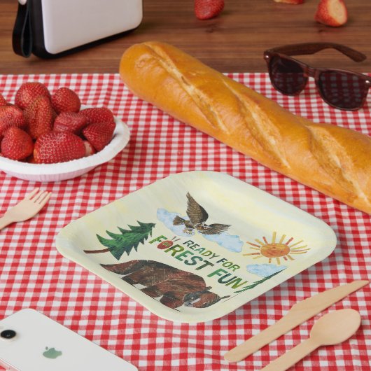 Eric Carle | Bereit für Waldspass Pappteller (Picknick)