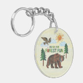 Eric Carle | Bereit für Waldspass Schlüsselanhänger (Vorderseite links)