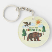 Eric Carle | Bereit für Waldspass Schlüsselanhänger (Vorderseite)