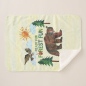 Eric Carle | Bereit für Waldspass Sherpadecke (Vorderseite (Horizontal))